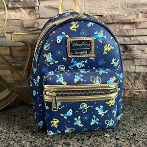 NWT Loungefly Walt Disney World 50th Anniversary Loungefly Mini Backpack
